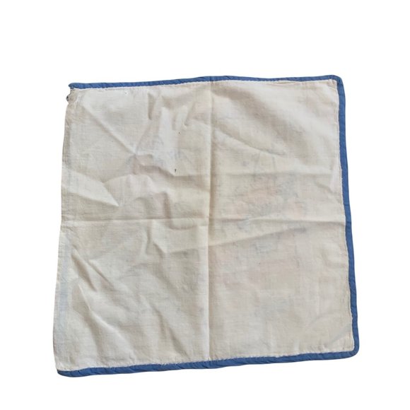 Vintage Hand Embroidered Whimsy Throw Pillowcase Set - Picture 8 of 13